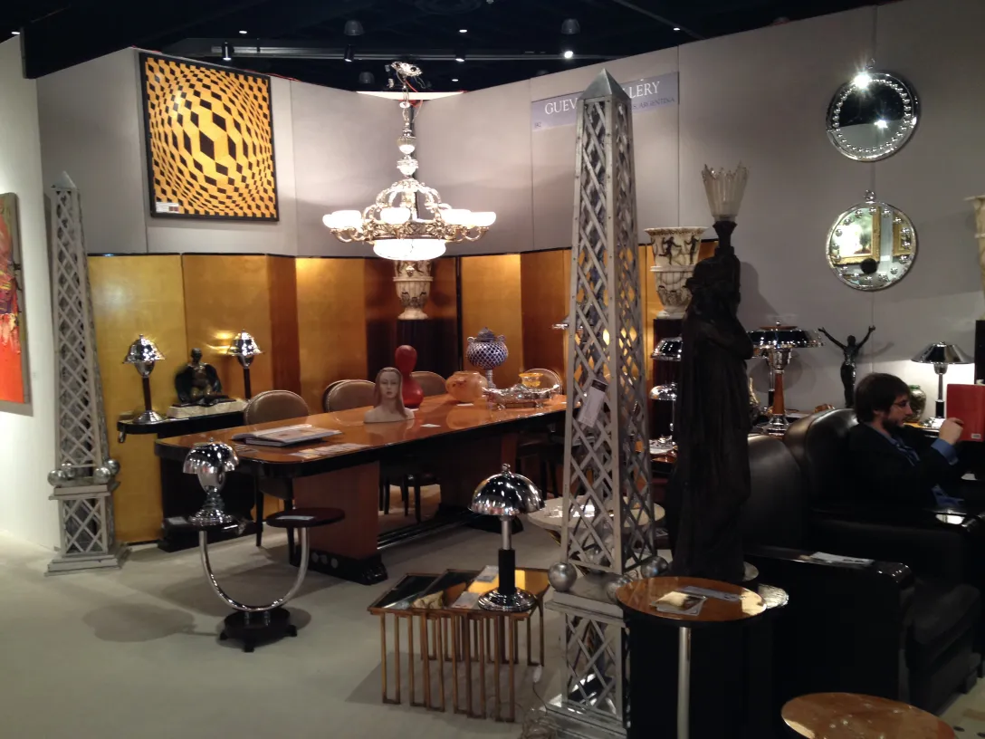 antique decorative mirror in an elegant setting