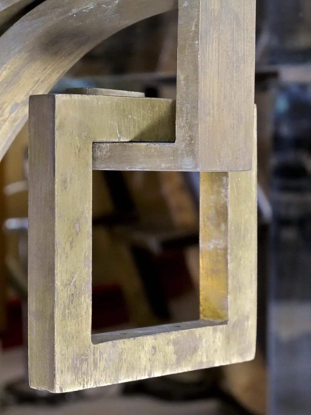 Antiker Esstisch mit Art Deco Design für 4 Personen