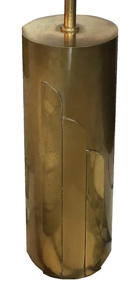 lampada da tavolo antica con finitura dorata e design moderno