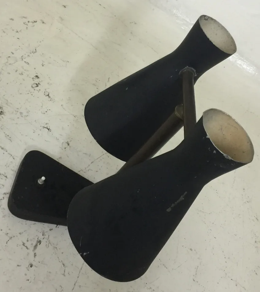 세르주 무일의 앤티크 테이블 램프 독특한 디자인