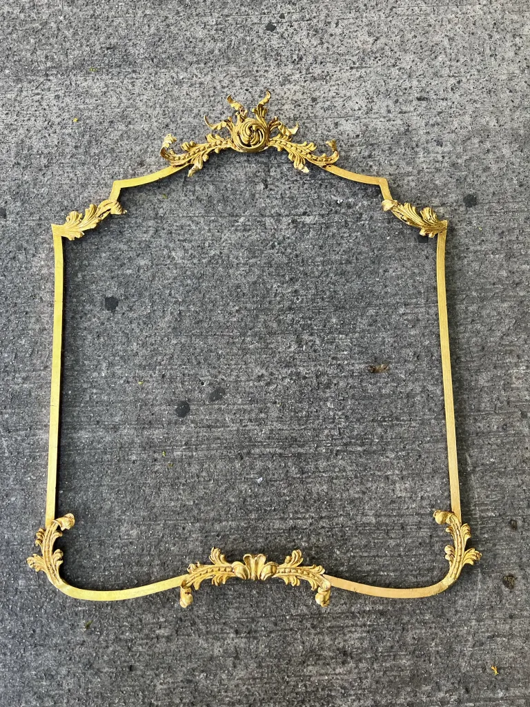 antique decorative frame with ornate details
