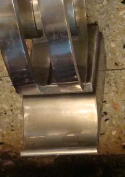 античная консоль с волнообразными формами Montagnac Pierre