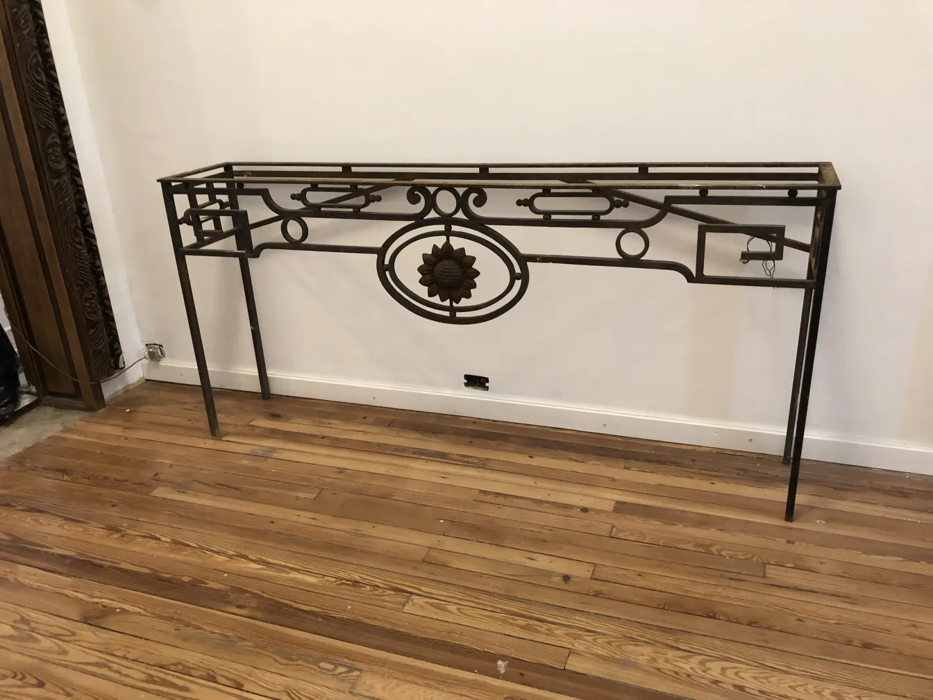 Antique decorative console with elegant details