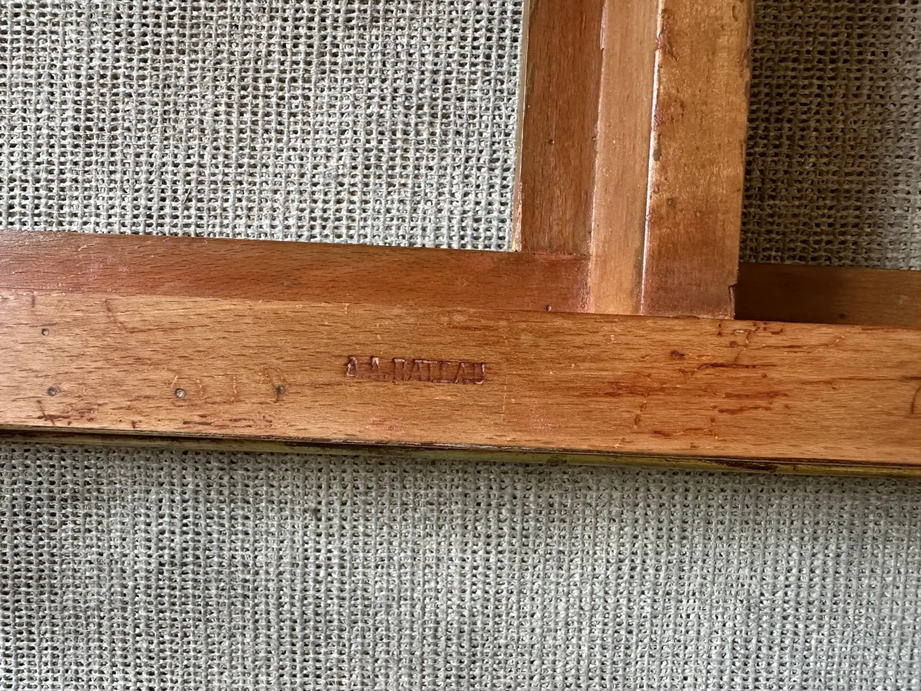 ancienne dresuar avec tampon Rateau Armand