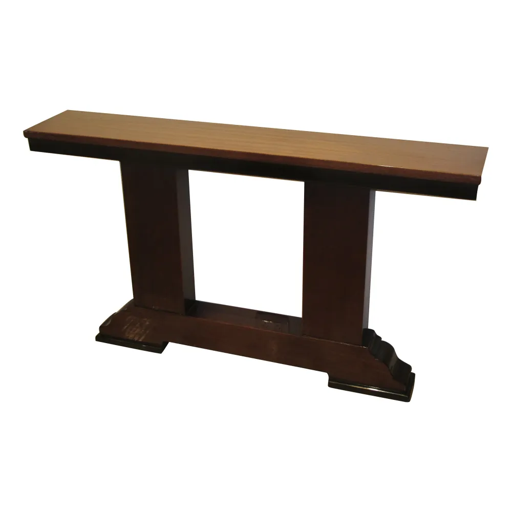 エレガントでクラシックなデザインのアンティークコンソールテーブル三台