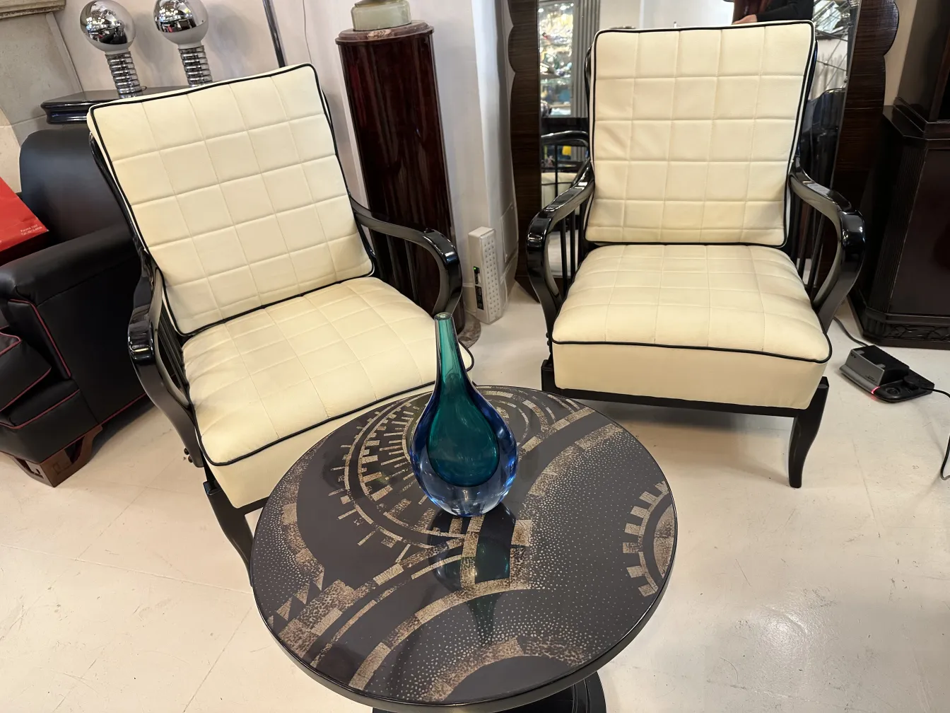 Murano-Glas, antike Dekoration, elegante Atmosphäre