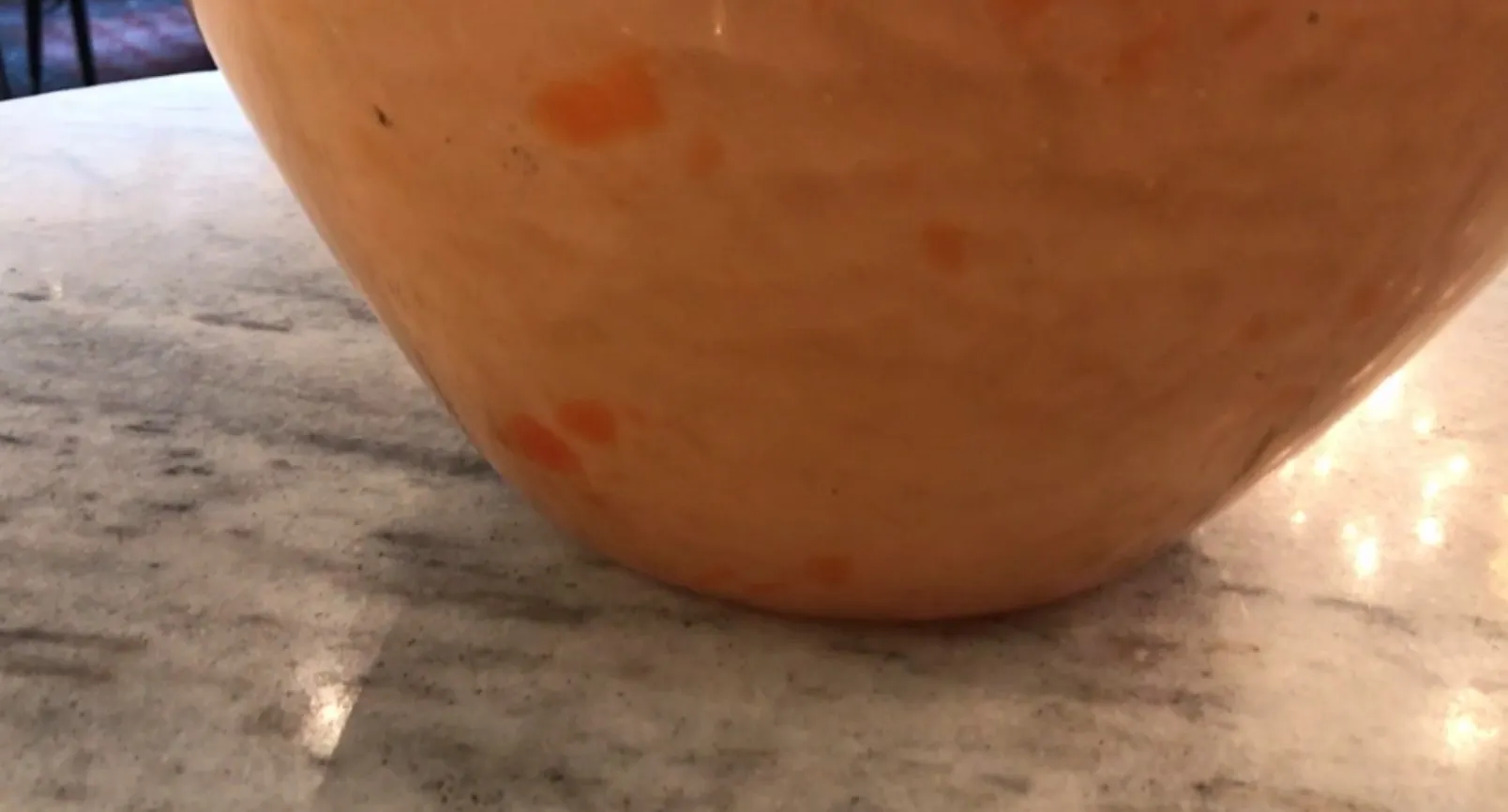 Antique signed glass by Schneider with French decorative details