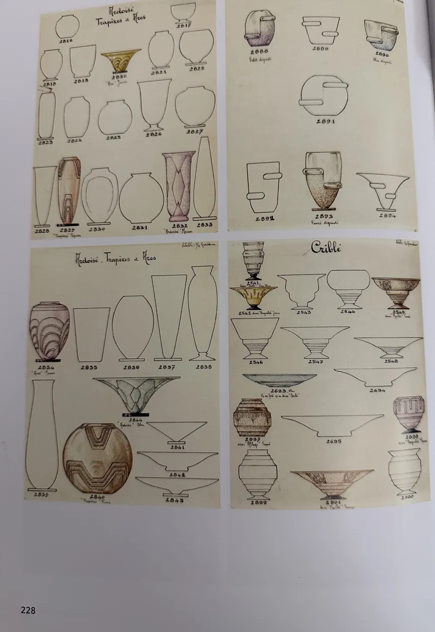 zeichnung von signiertem glas schneider auf altem papier