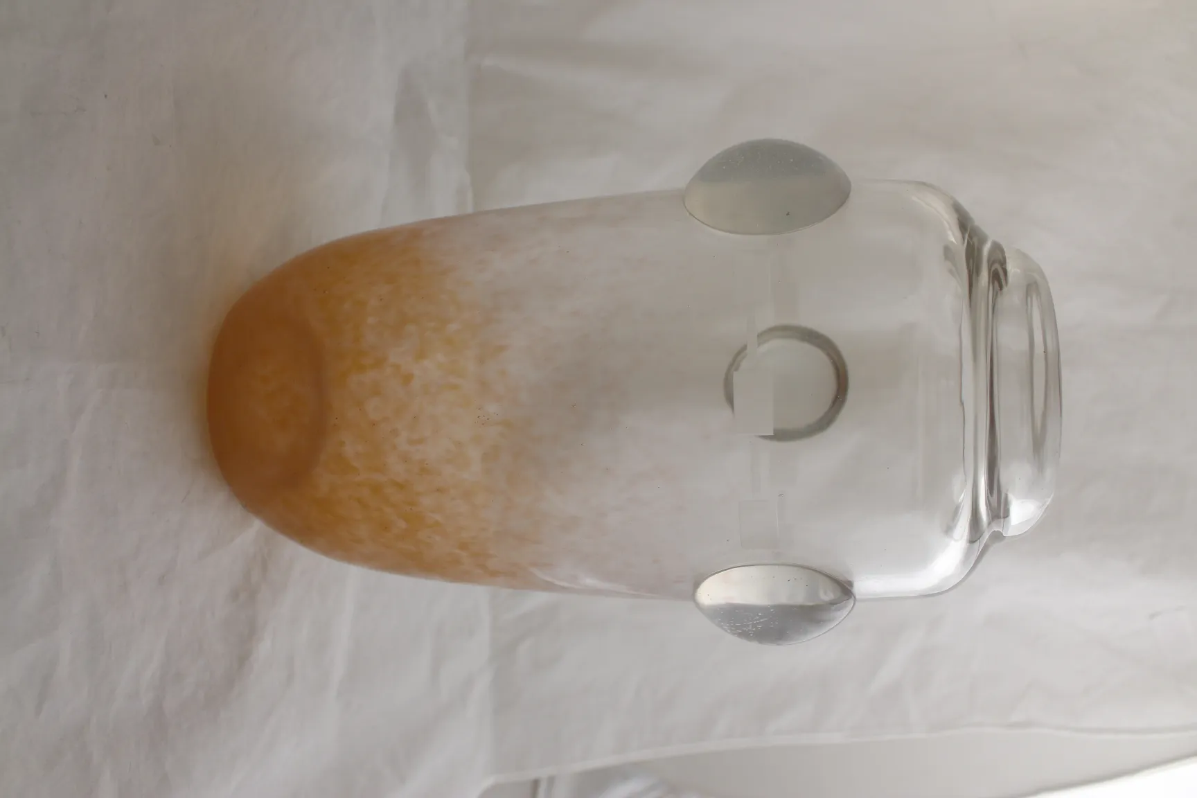 signiertes Glas von Schneider, verfügt über ein elegantes und einzigartiges Design