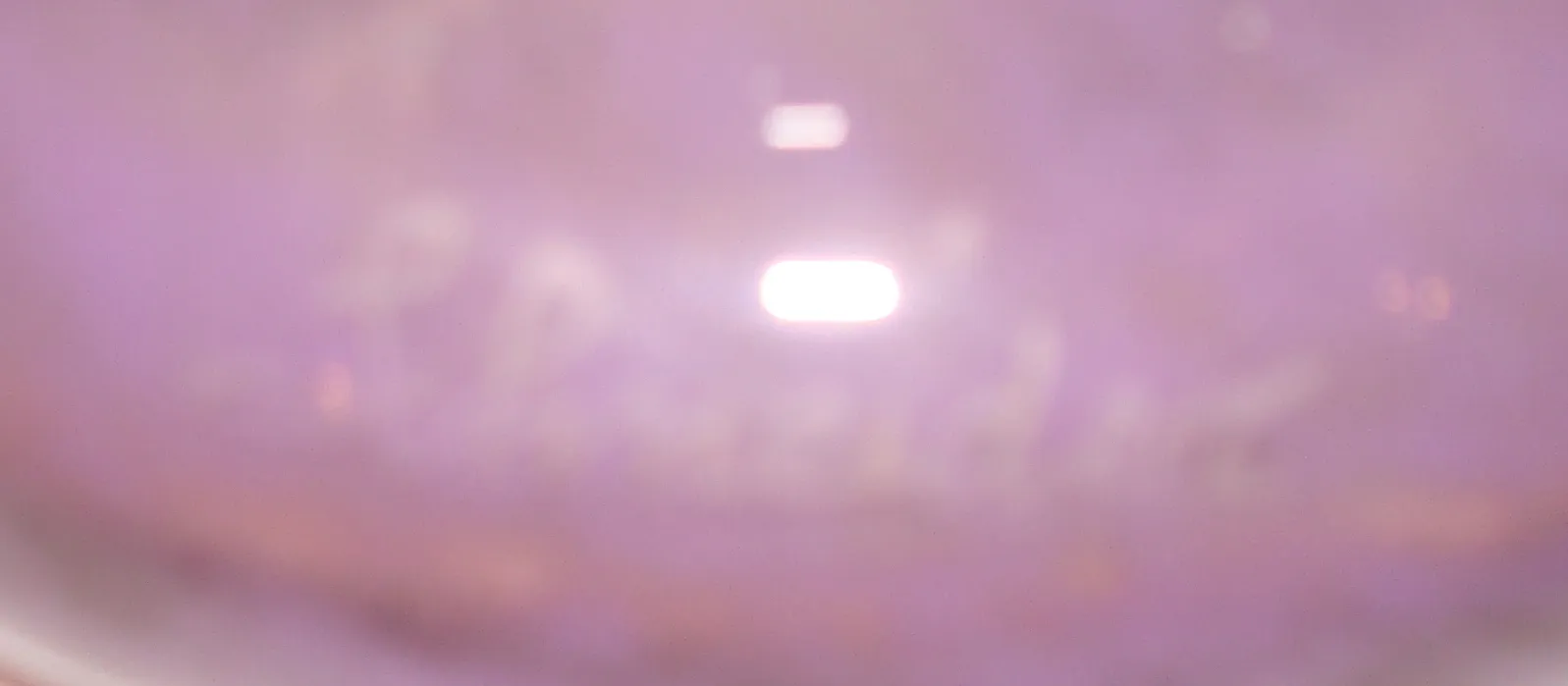 签名玻璃Schneider柔和色调，法国古董。