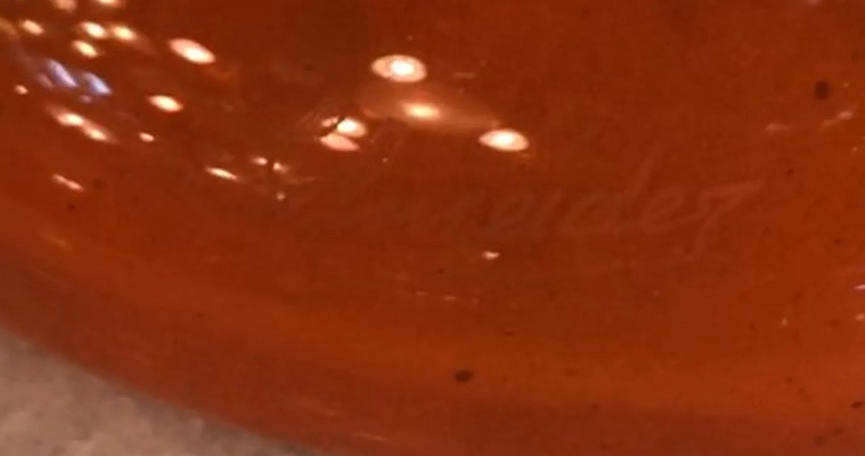 Античное подписанное стекло Шнайдера с ярким цветом, элегантный стиль.