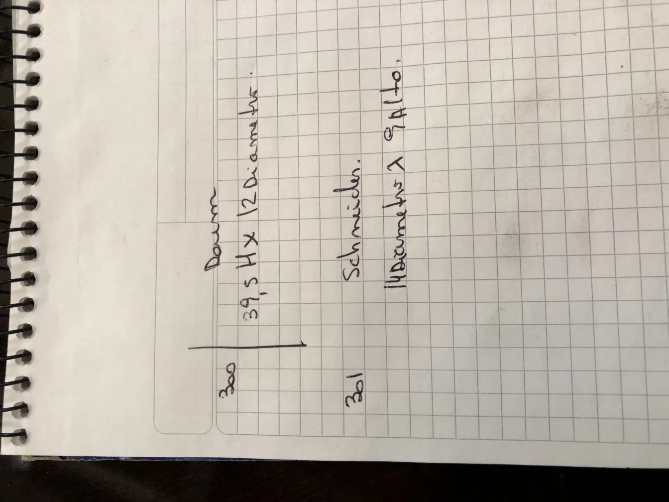 Antikes Glas mit Unterschrift von Schneider und dekorativen Details.