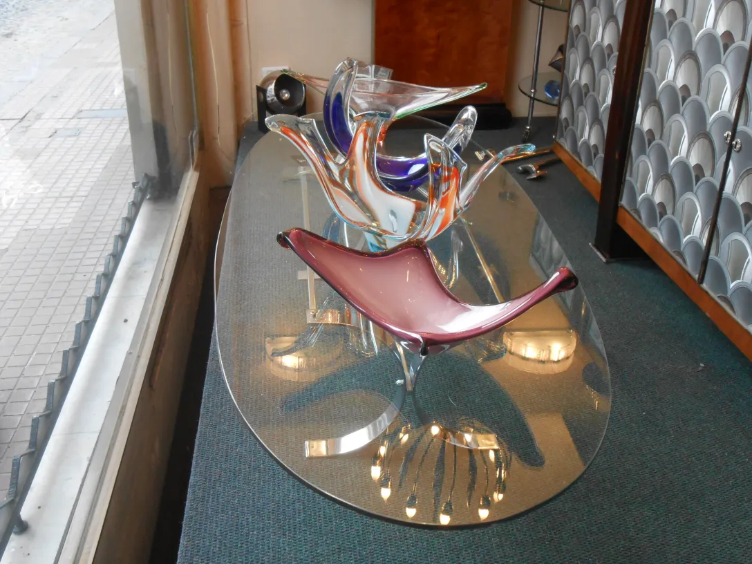 decorativo antiguo cristal de murano en diversas formas