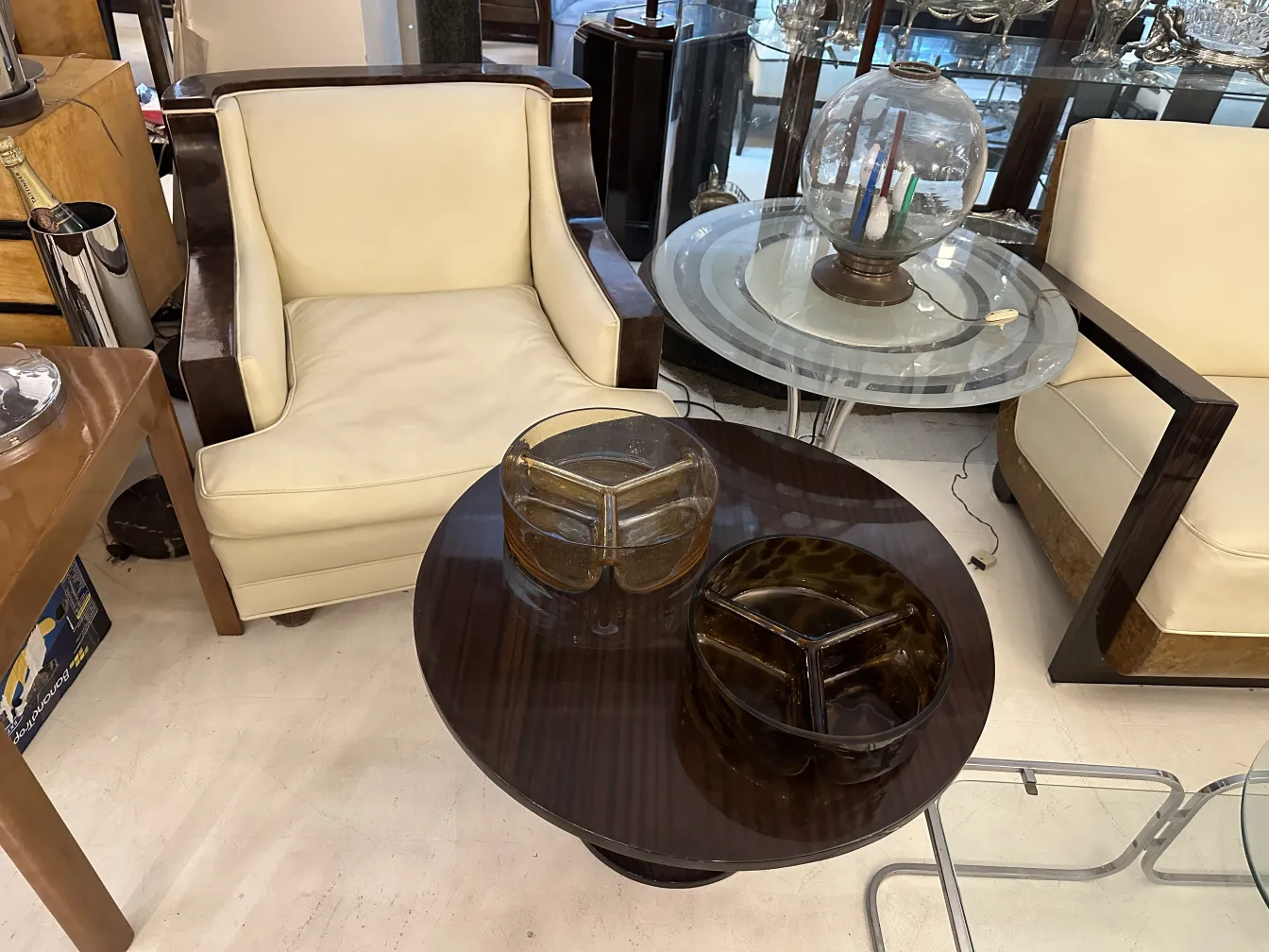 decorative murano glass with unique shapes and bright colors