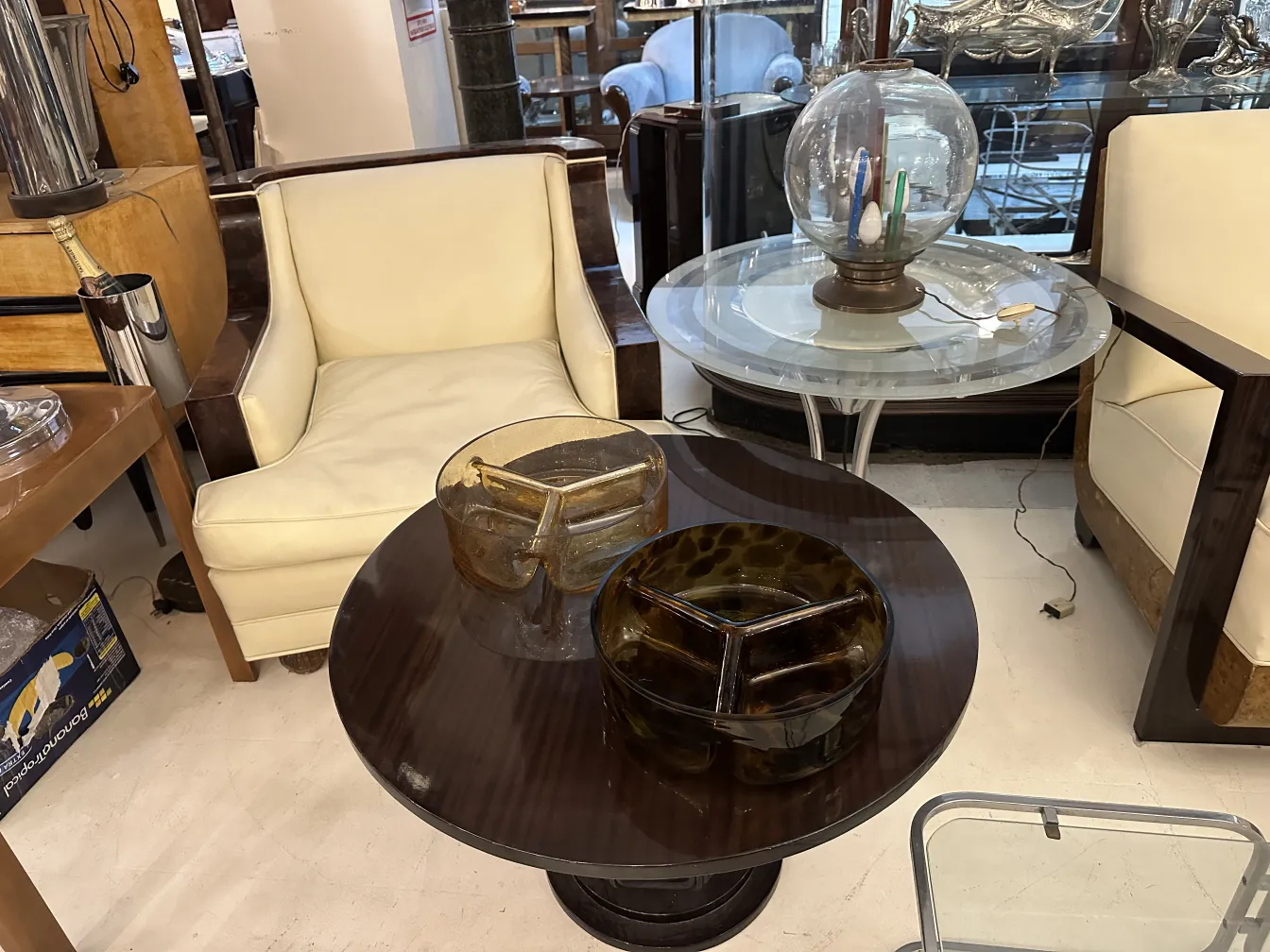 elegant murano glass on a table