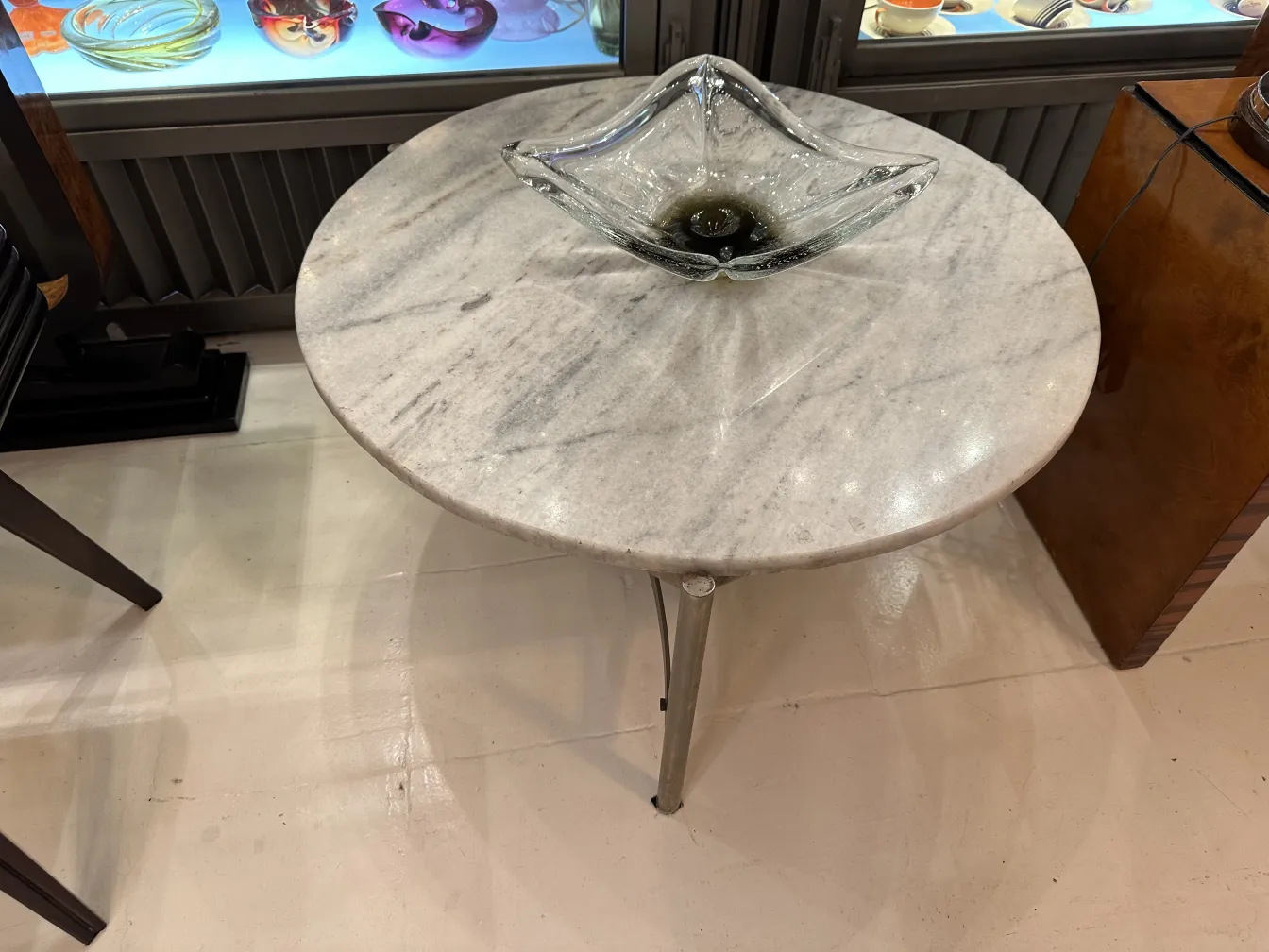 cristal de murano en forma decorativa con un diseño elegante