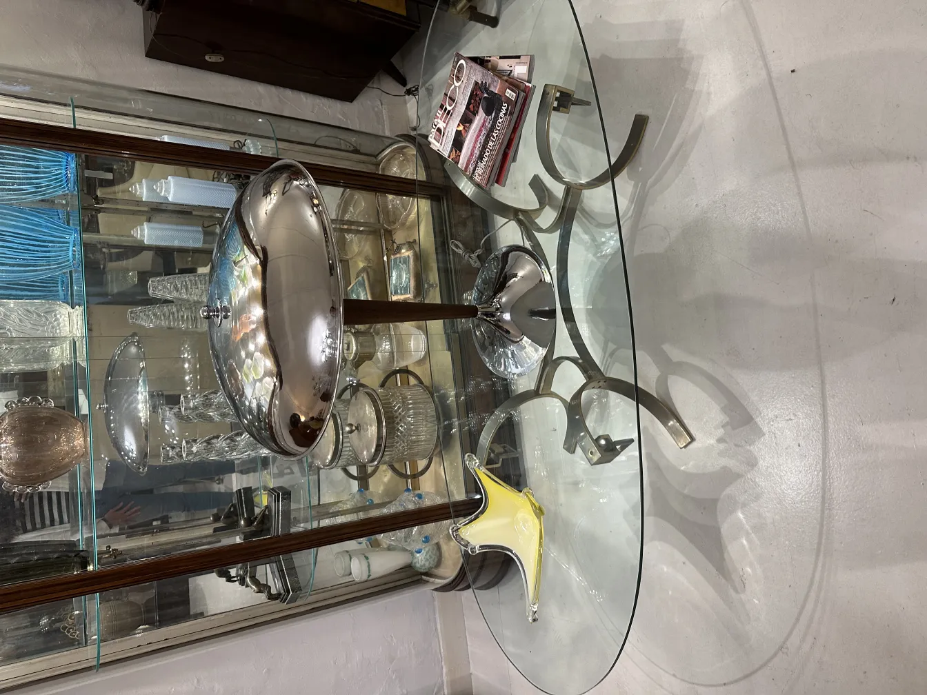 Cristal de Murano ancien avec forme élégante et éclat