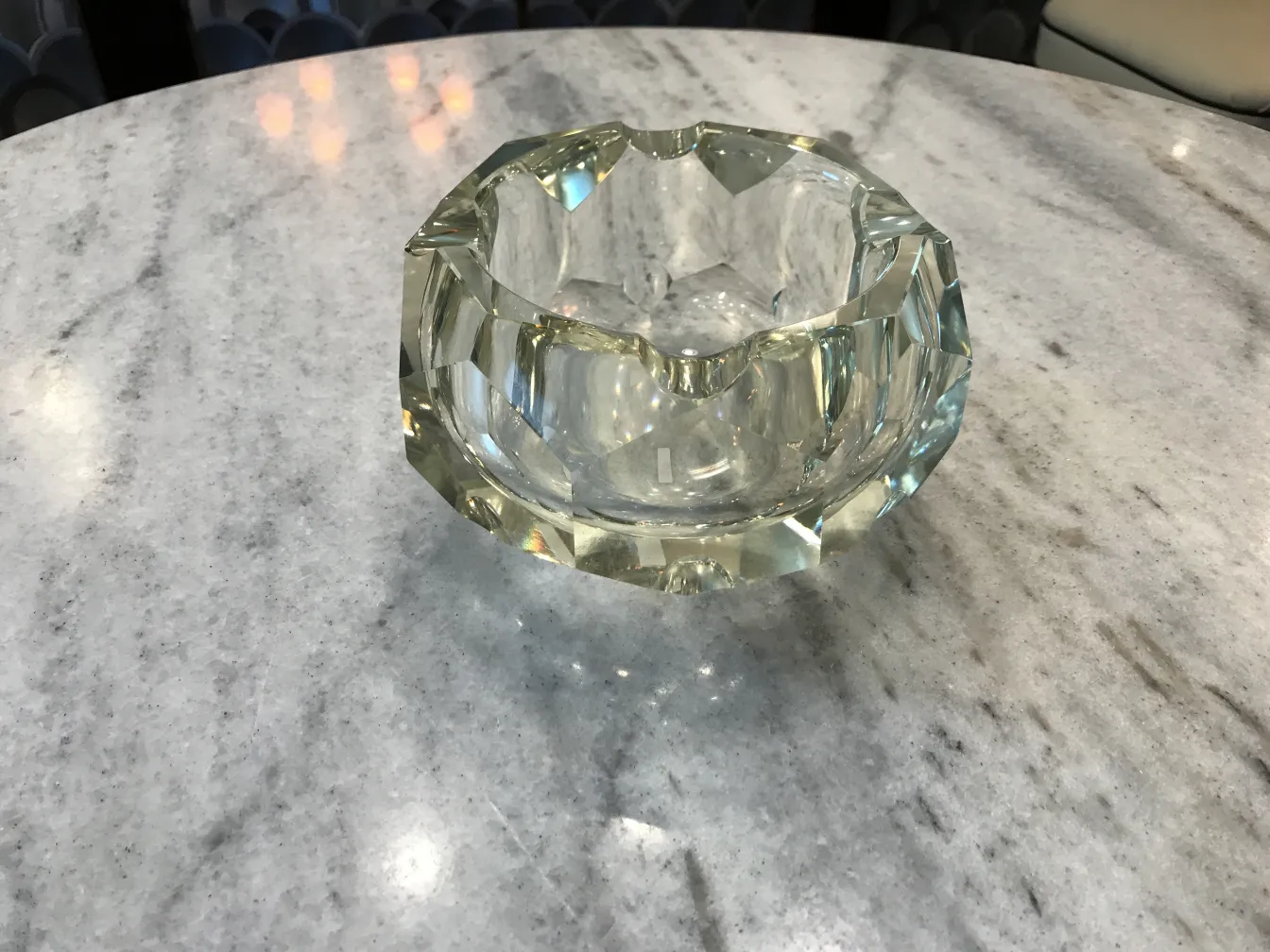 Antique decorative Murano glass with unique shape