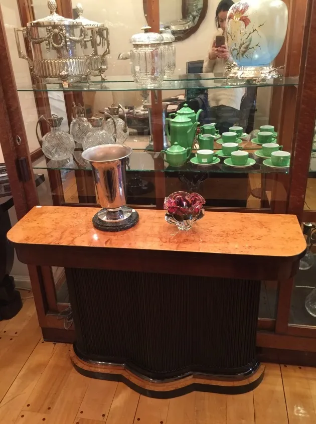 decorative antique murano glass with colorful details