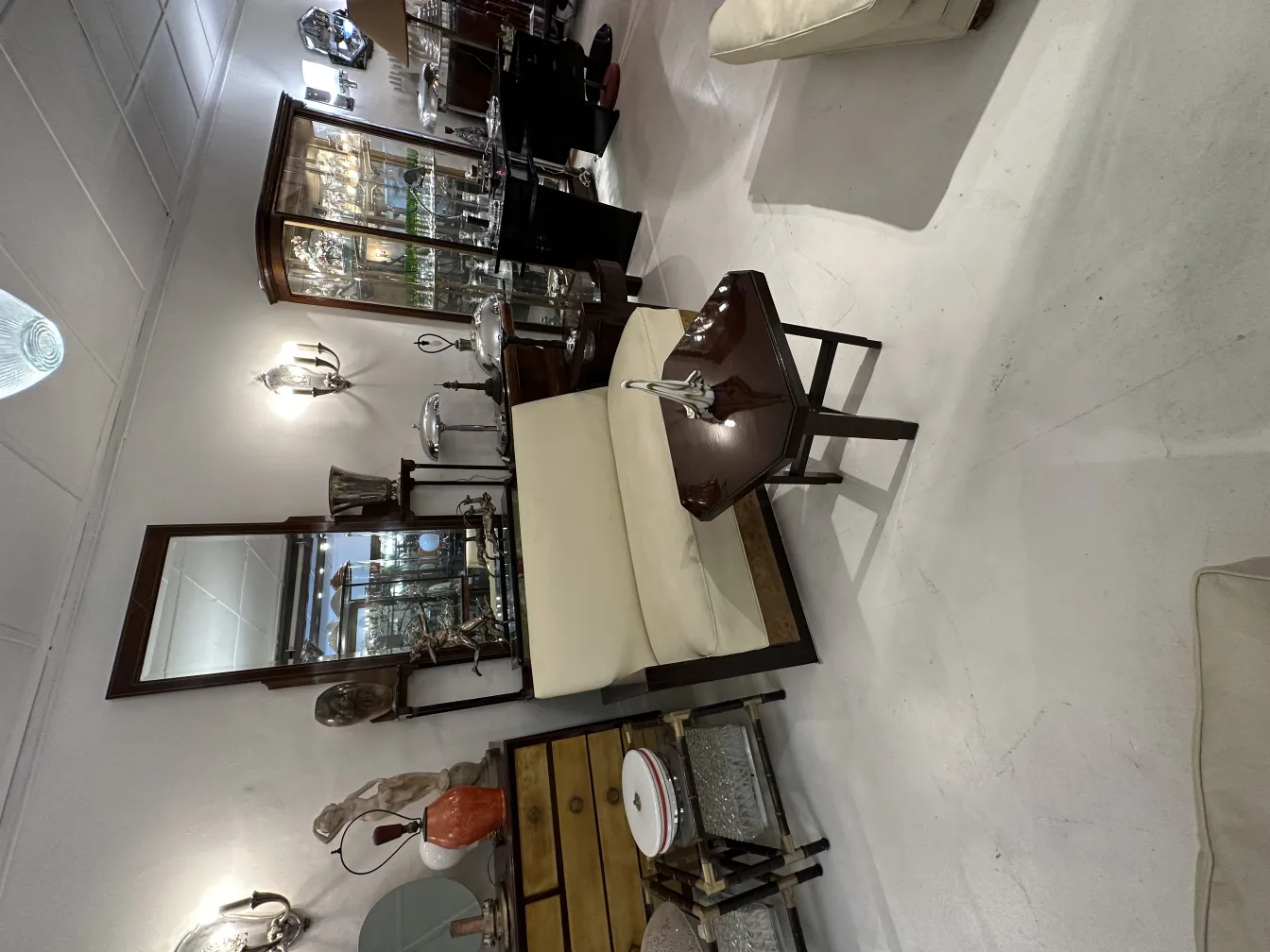 decorazione antica vetro di murano in un ambiente accogliente