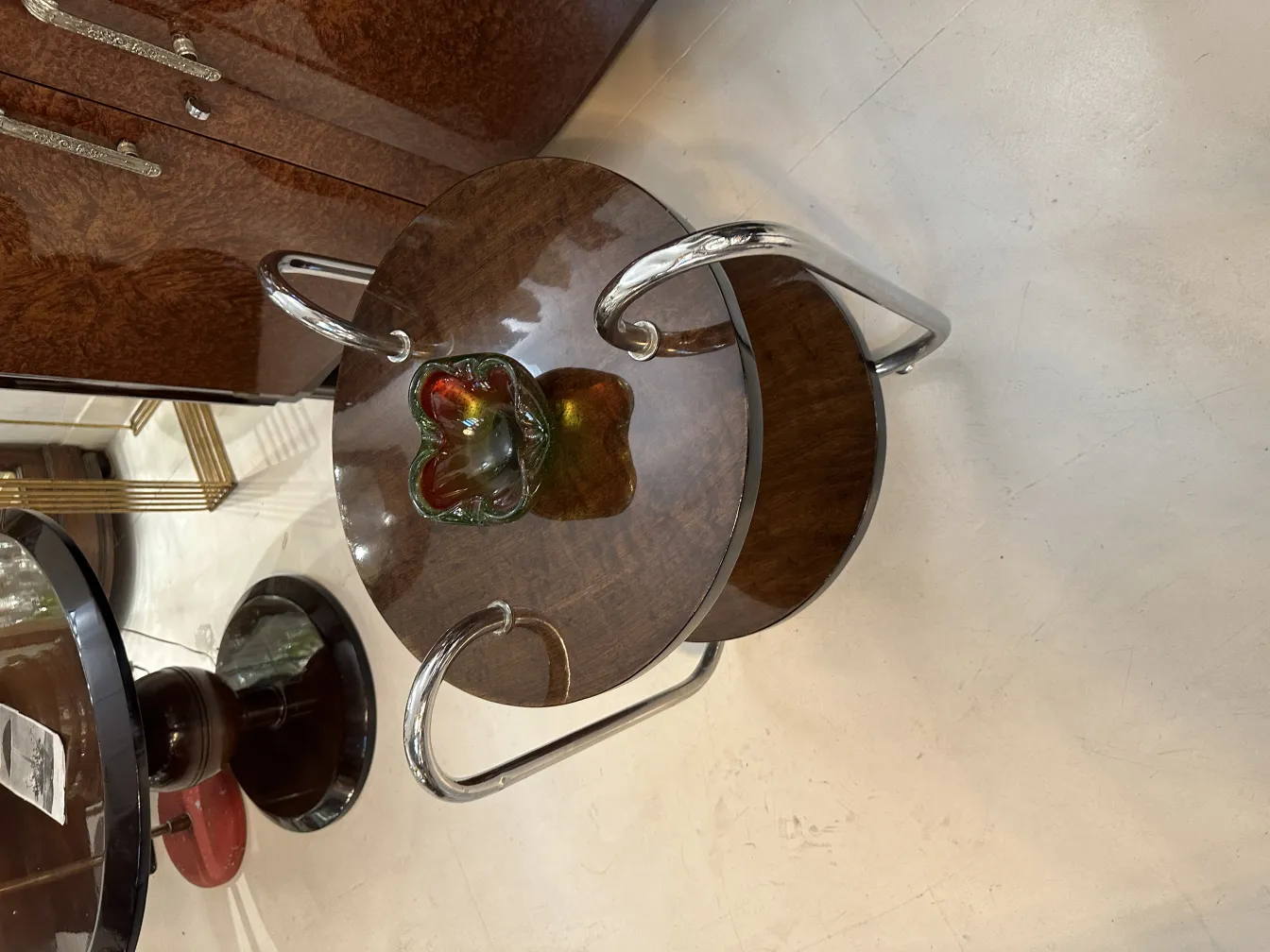 カラフルなアンティークムラーノガラス装飾品