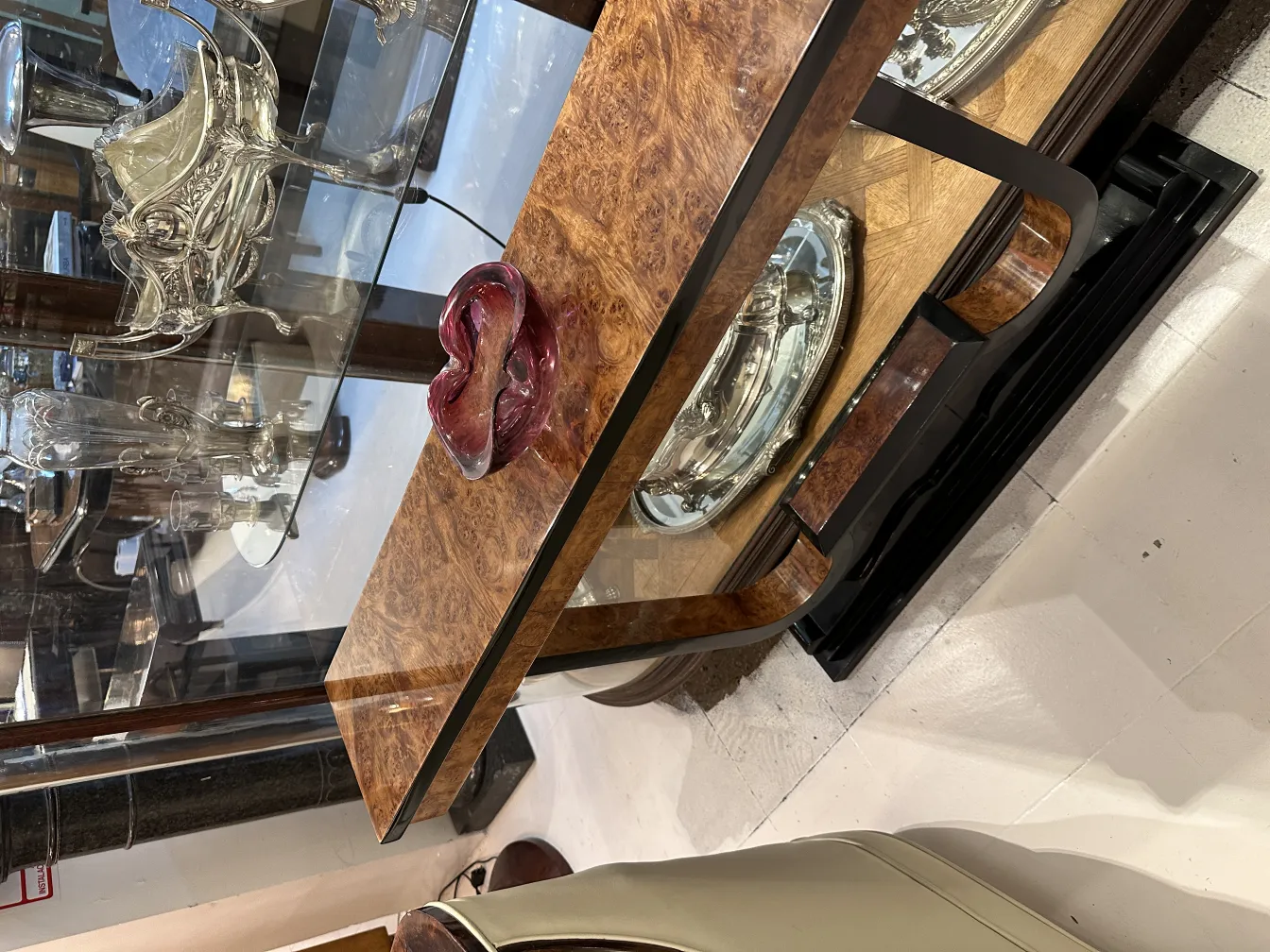 ancient murano glass sculpture displayed elegantly