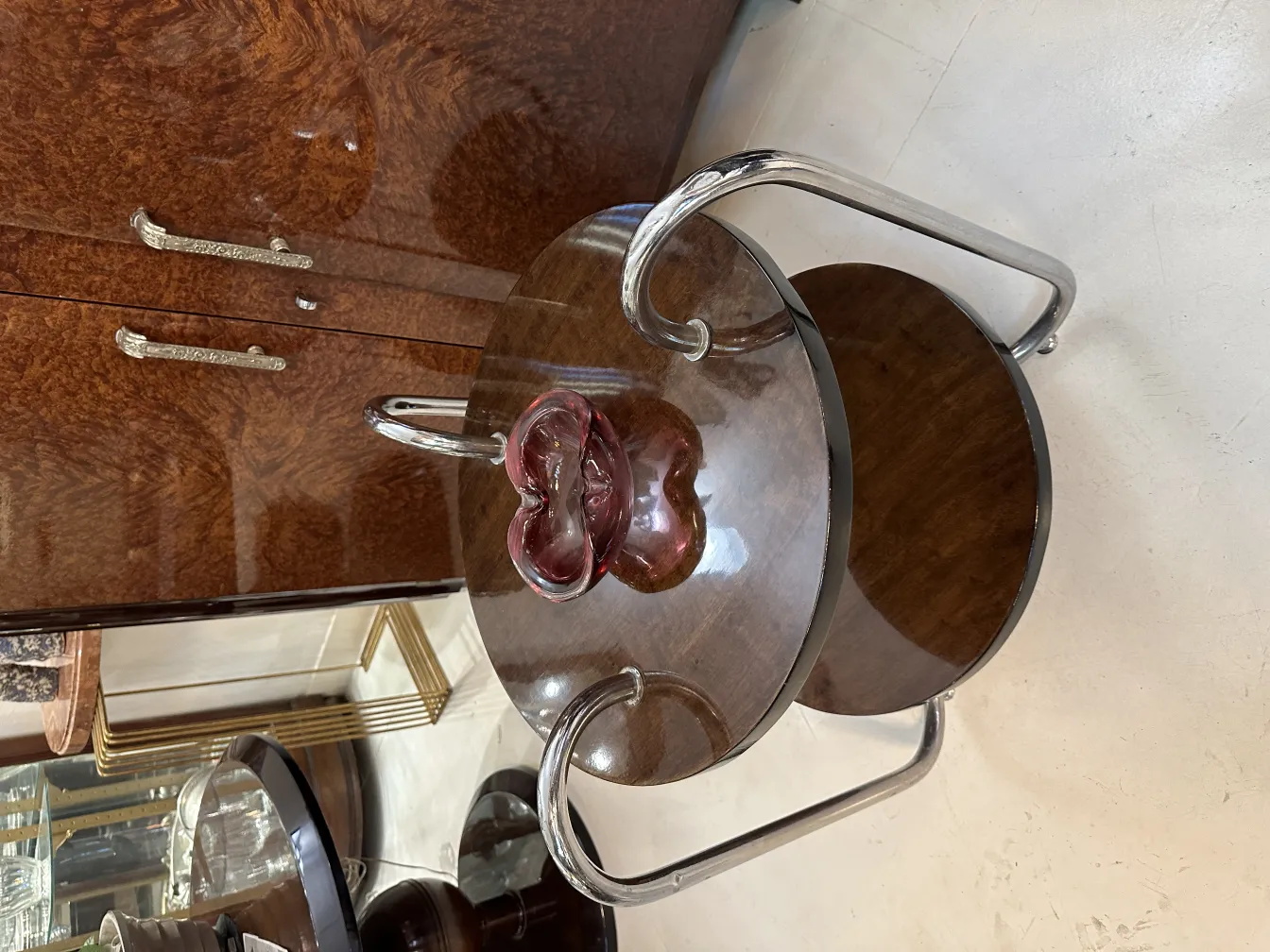 cristal de murano ancien avec forme unique