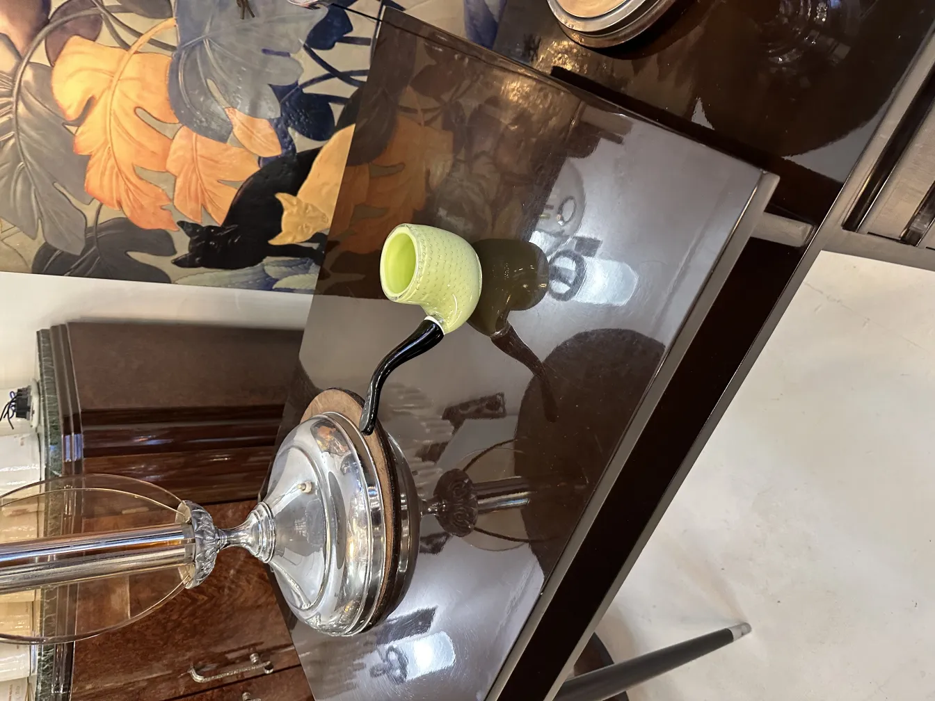 زجاج مورانو القديم مع تصميم فريد