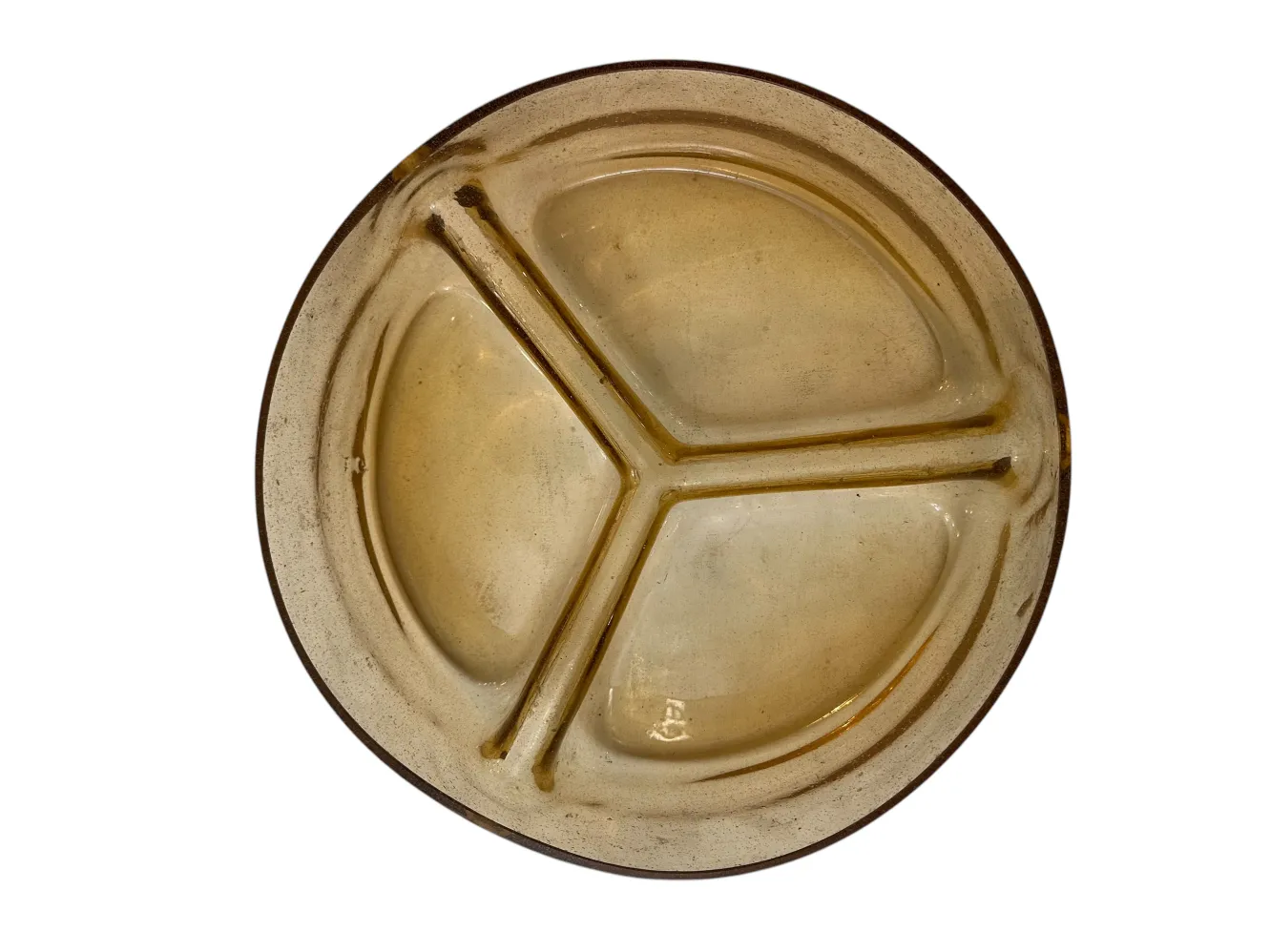 Tazón decorativo de cristal de Murano con formas suaves y tonos cálidos