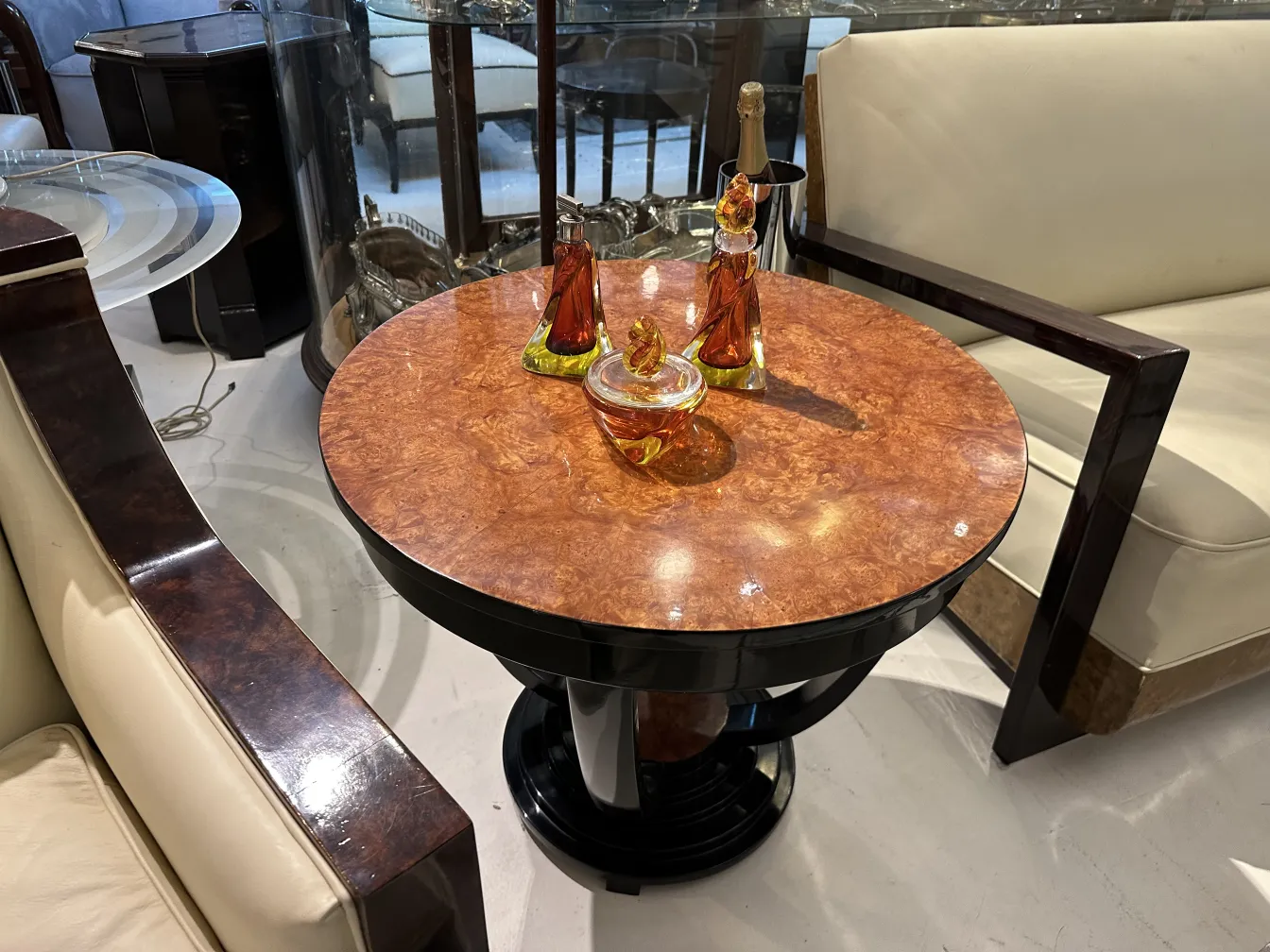 beautiful murano glass with elegant shapes and vibrant colors