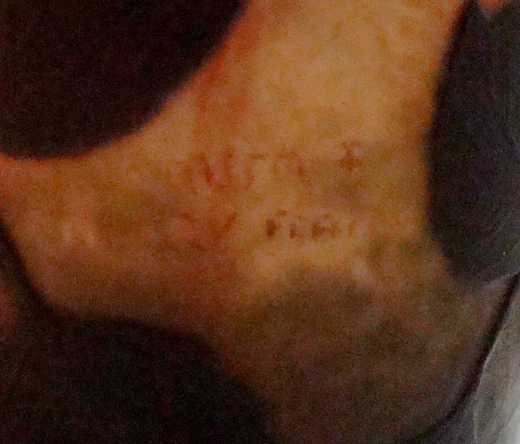 प्राचीन हस्ताक्षरित ग्लास दाम नैंसी, स्पष्ट विवरण