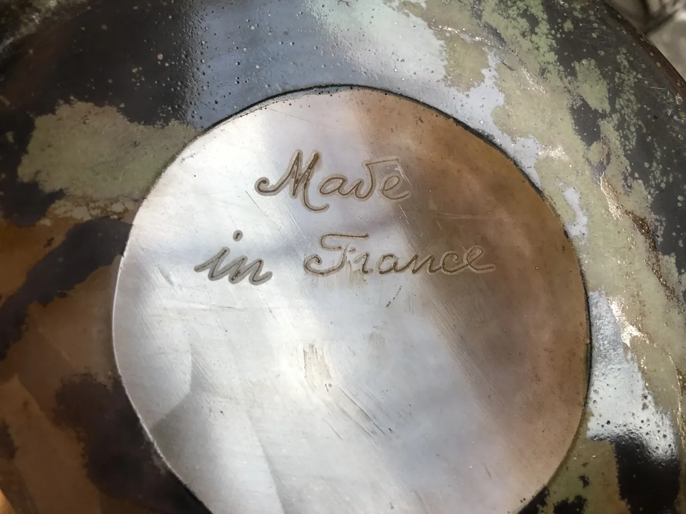 Vidrio firmado Degué con firma en la base, antigüedades.