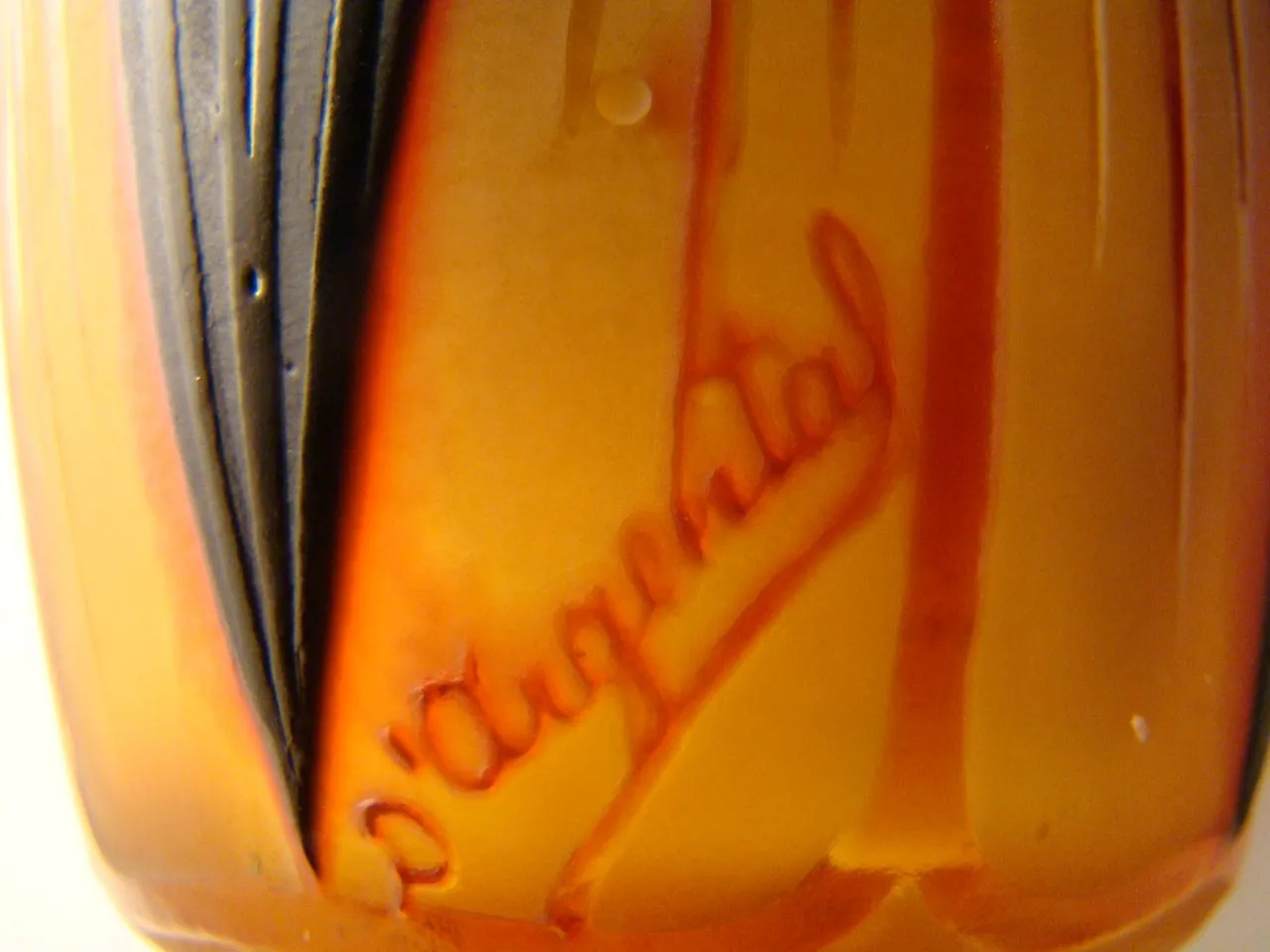 Elegante vetro firmato D'Argental con design distintivo