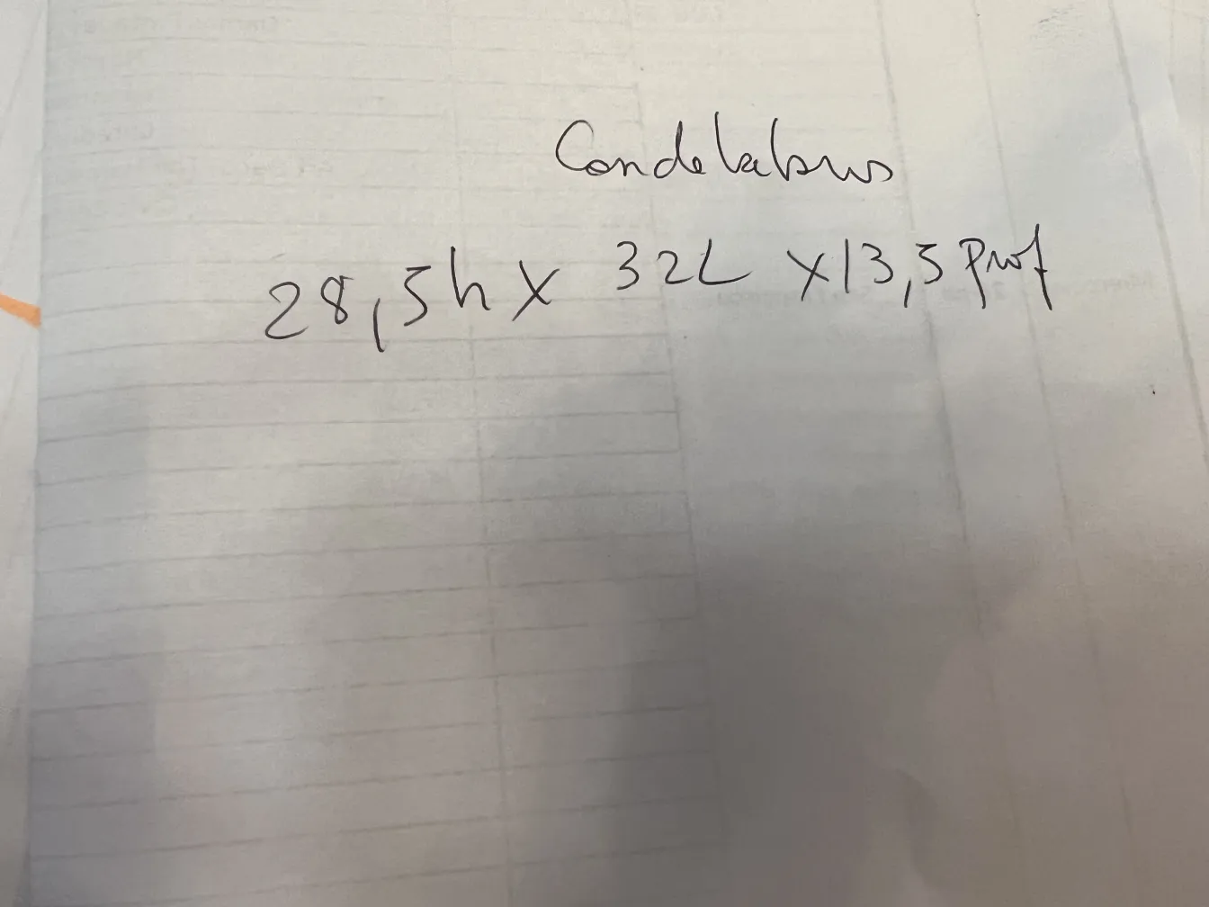 古老的烛台在背景中