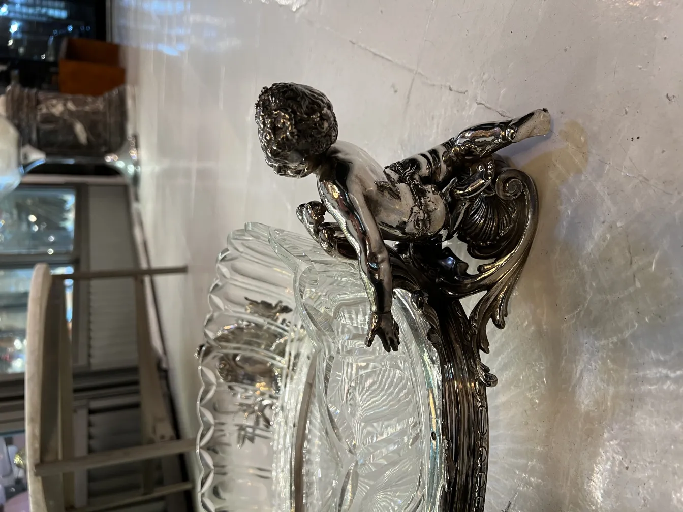 装饰性中心装饰品 Christofle 带有儿童形象的优雅环境