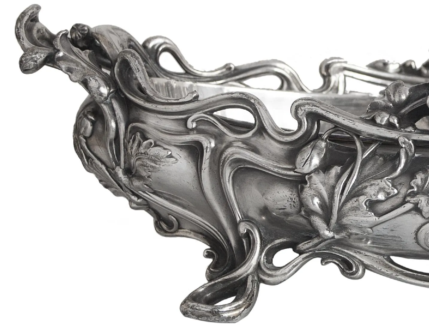 antique centerpiece with intricate decorative details