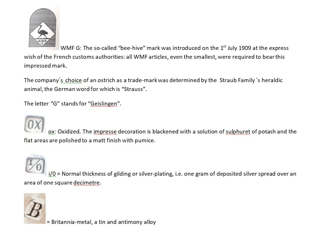 古いWMFセンターピース、エレガントなデザイン、テーブルに最適。