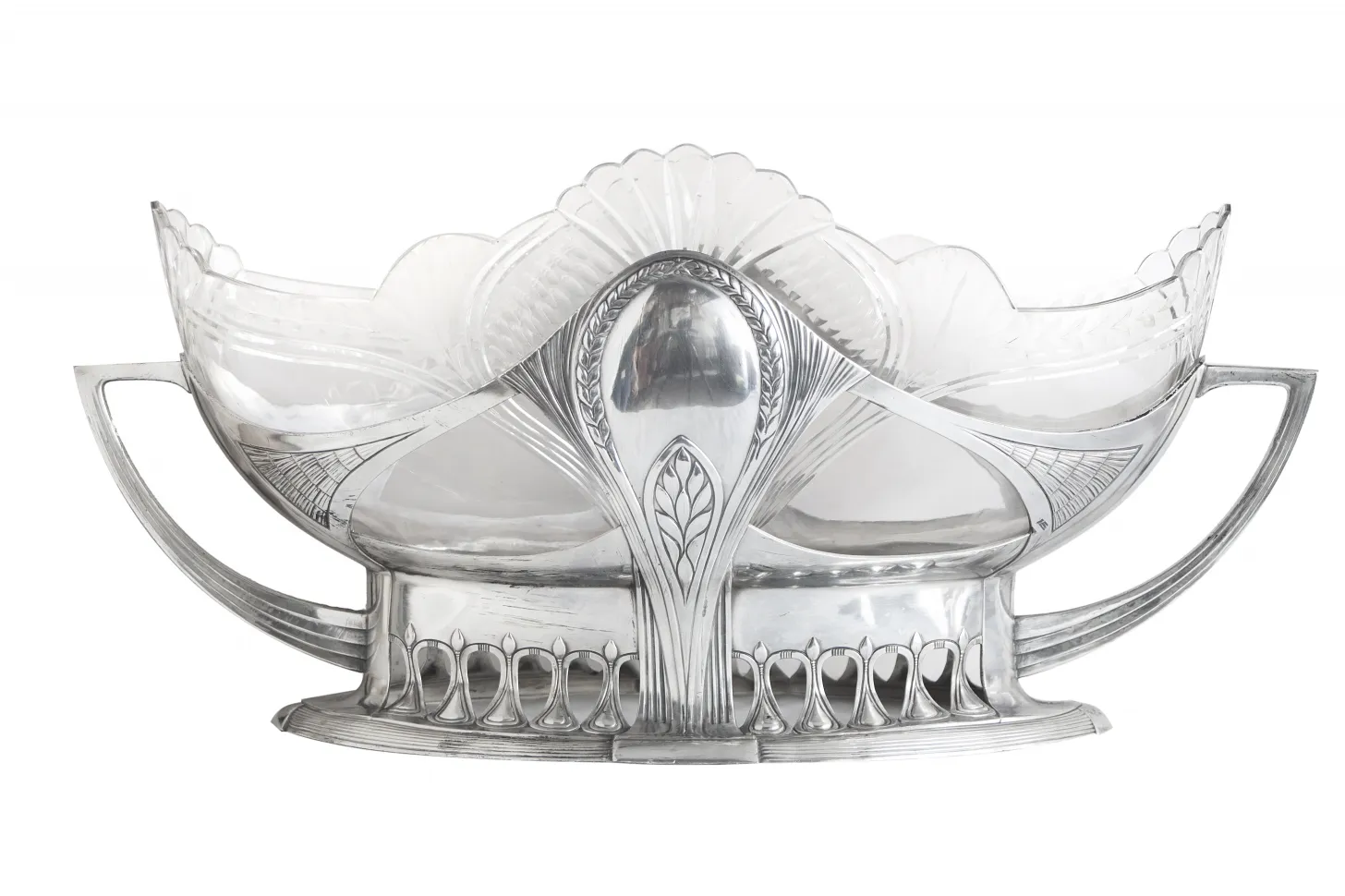 eleganter alter Blumentopf WMF mit detailliertem Design