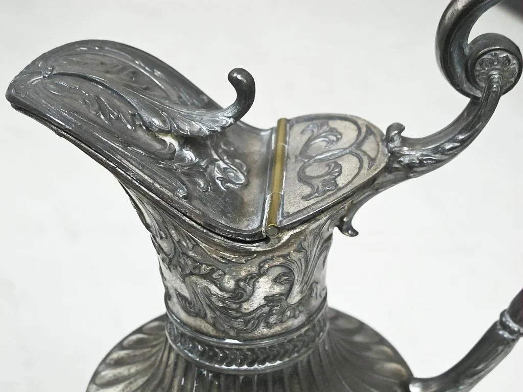 antique 2 jars wmfm featuring intricate decorative details