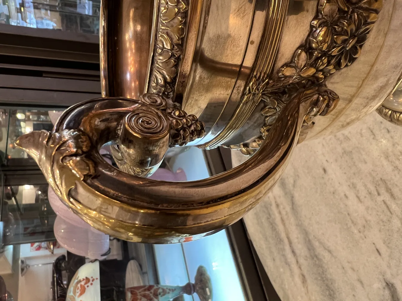 antiquitäten elegante 2 Champagnerkühler WMF mit detailliertem Design