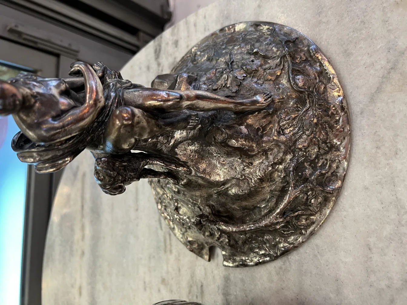 قديمة-صحن-لكوكتيل-wmf بالتفاصيل الزخرفية