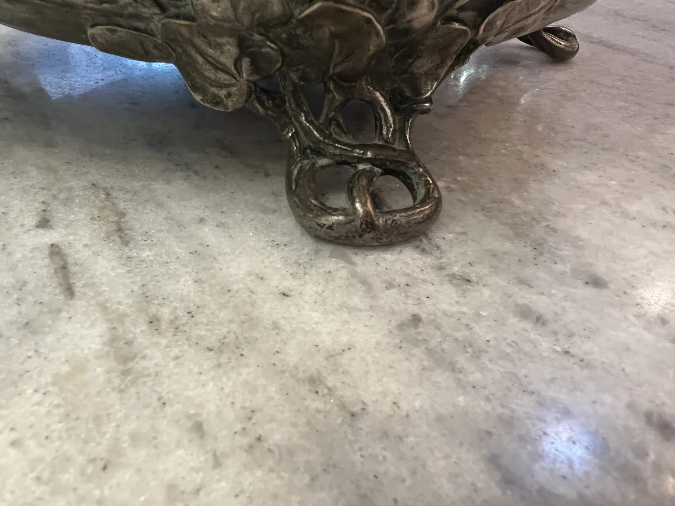 Antique WMF punch bowl with decorative details for parties.