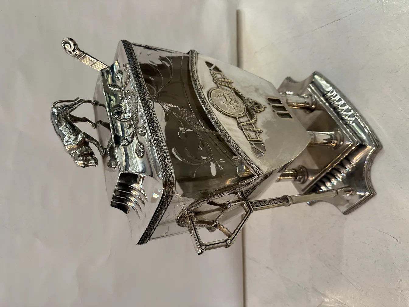 고전적인wmf펀치볼독특한장식디자인