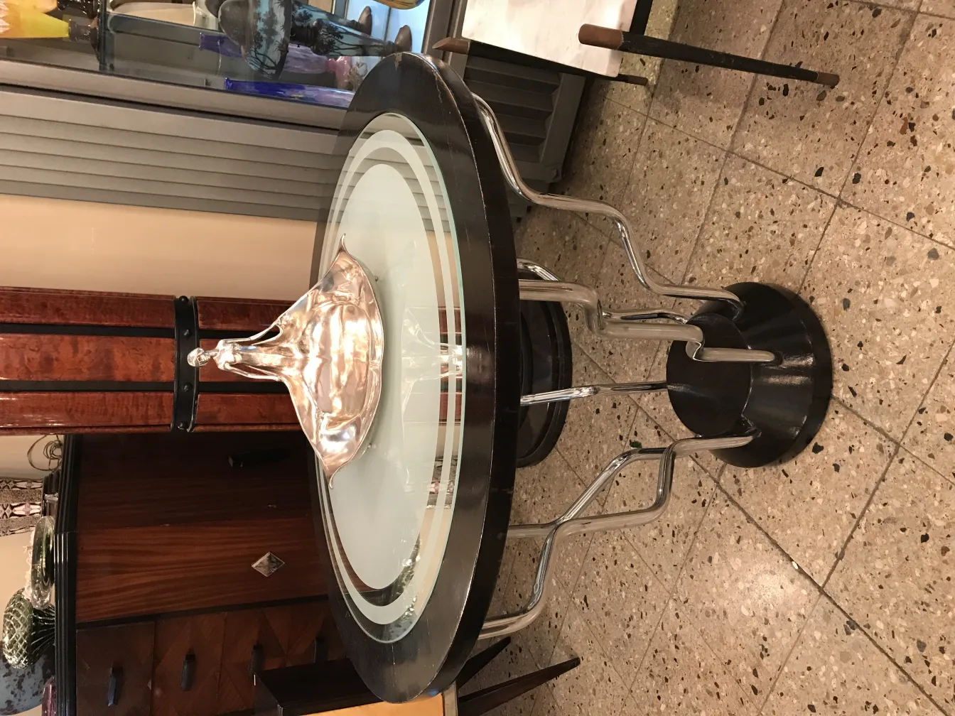 bandeja de cartas antiga ORIVIT com design elegante e decorativo, ideal para organizar correspondência