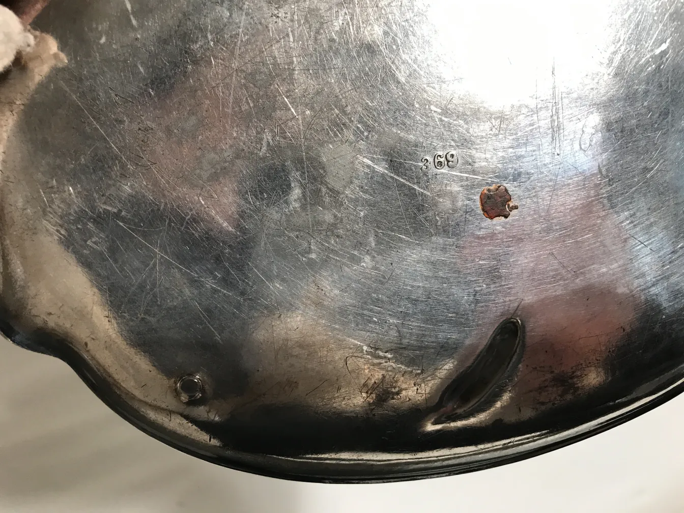 antik Kartenfach WMF mit sichtbaren Details