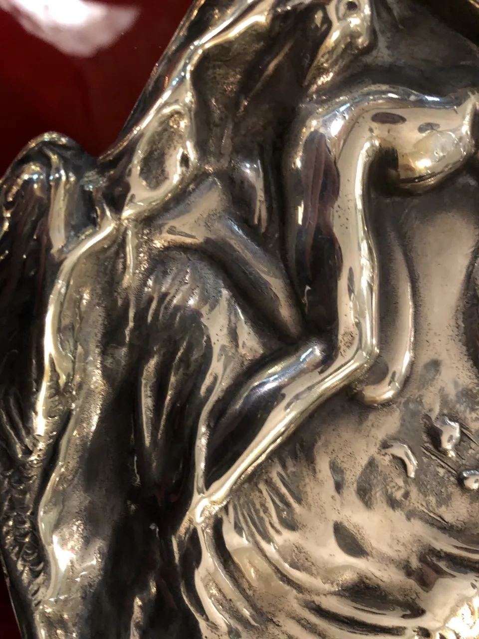 Antikes Kartenfach WMF mit eleganten Details.