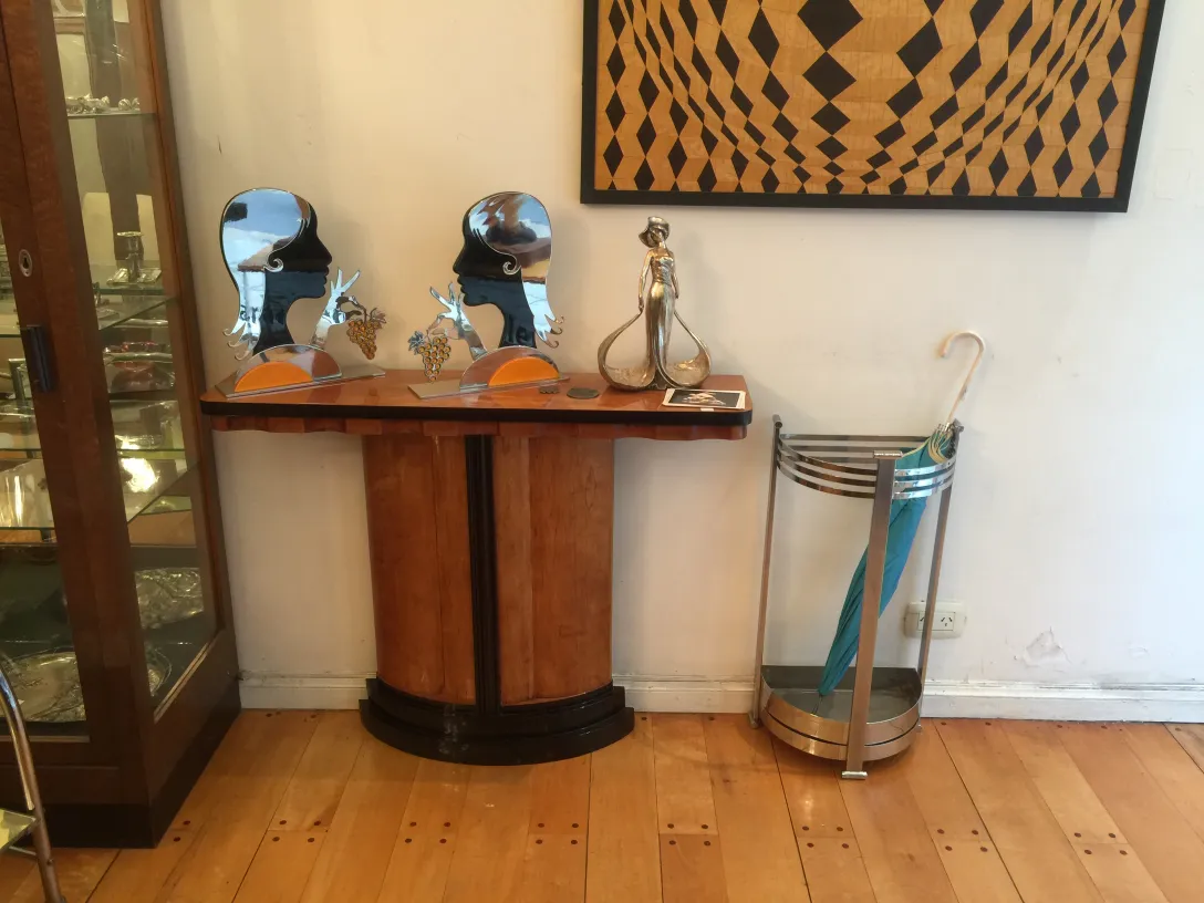 antikes Kartenfach L. Allion mit elegantem Design, dekorativ