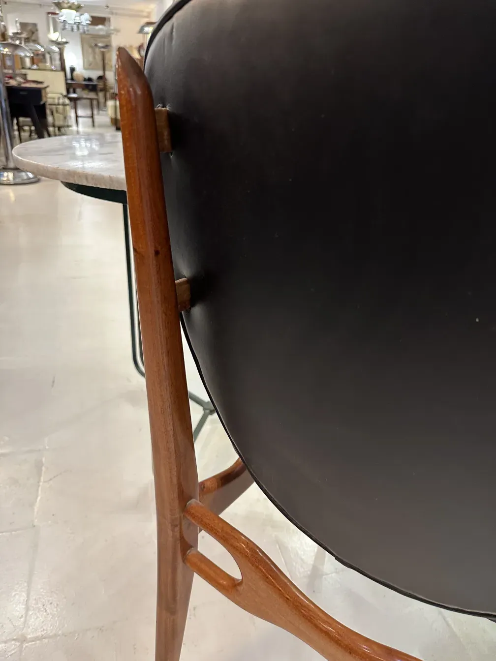 Set of 8 antique chairs designed by finn juhl, stylish and classic, creating a cozy atmosphere.