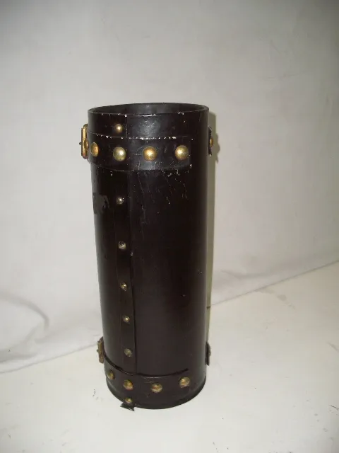 antique umbrella stand with decorative details