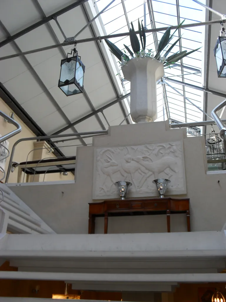 two antique table lamps in an elegant room